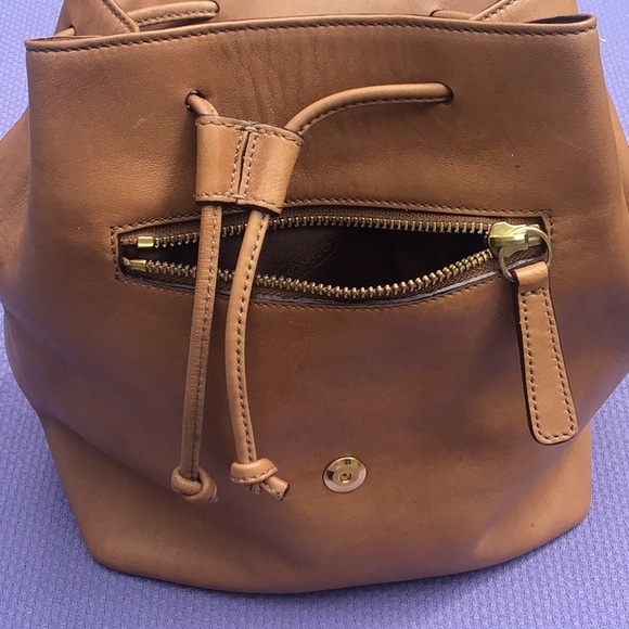 Vintage Coach Legacy Leather Drawstring Backpack - Picture 8 of 10